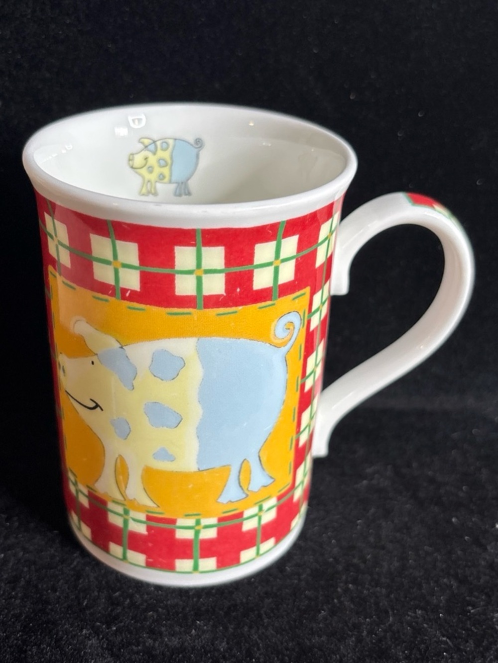 St Michael Pig Tea Mug Fine Bone China 2800 12oz Made in UK
